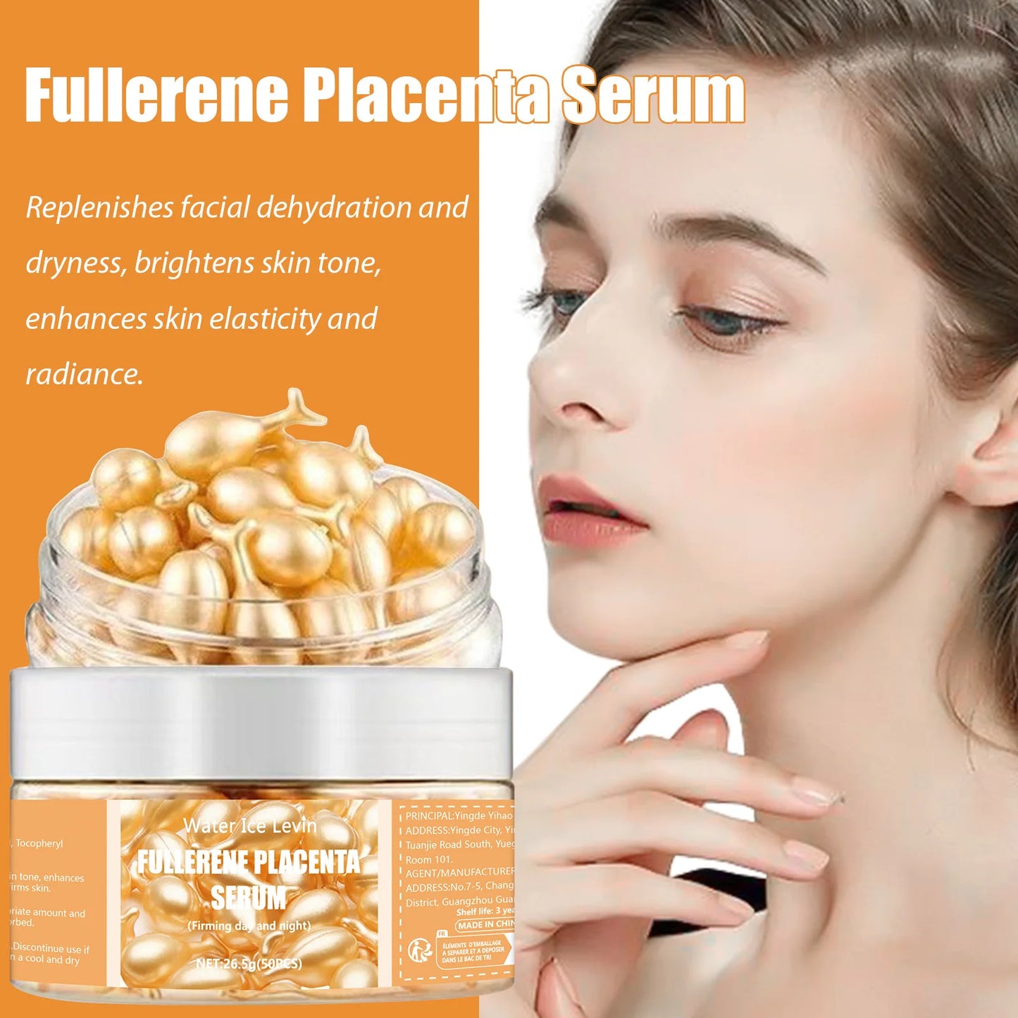 Collagen Face Serum Capsules 50pcs Pro