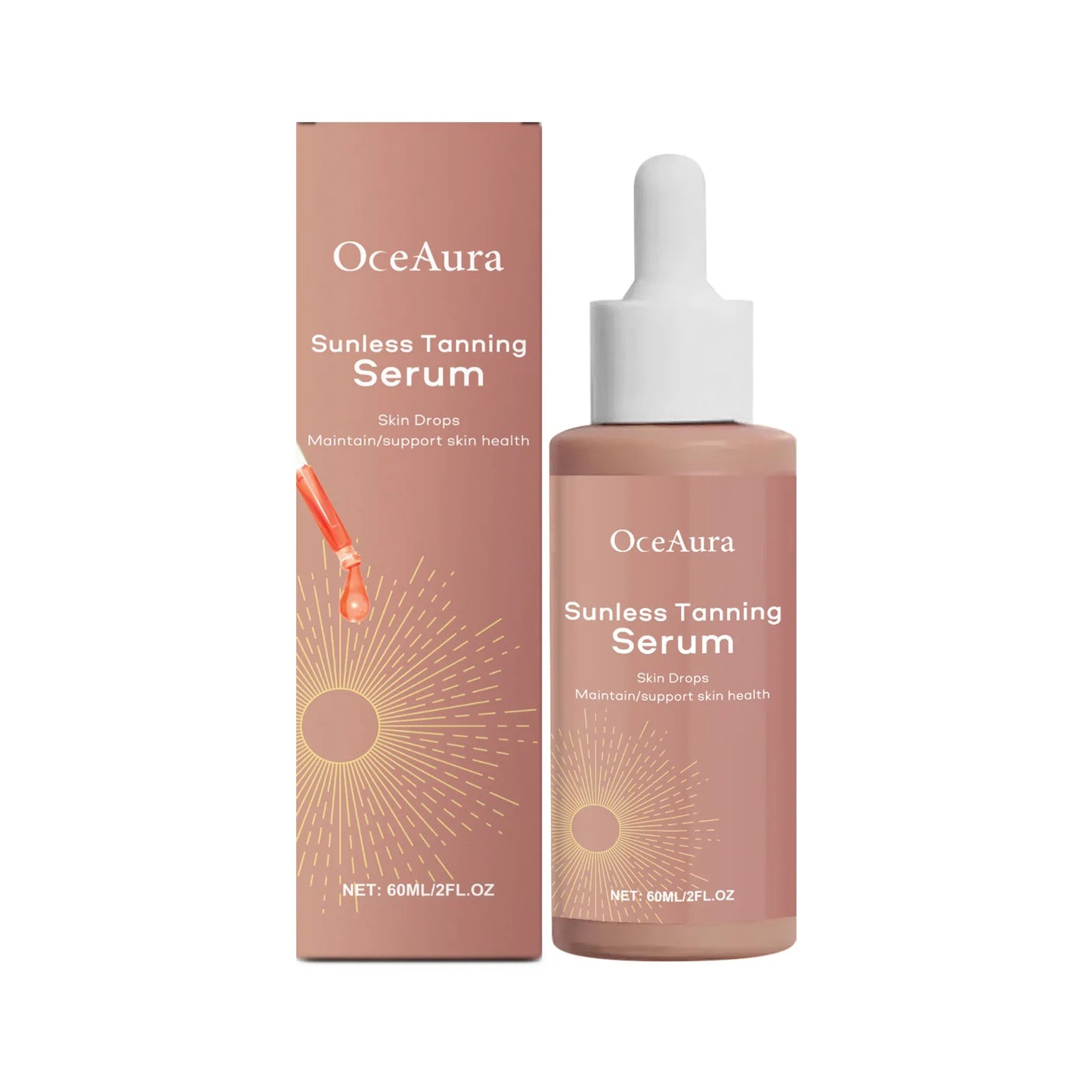 Herbal Sunless Tanning Essence Bronze Glow