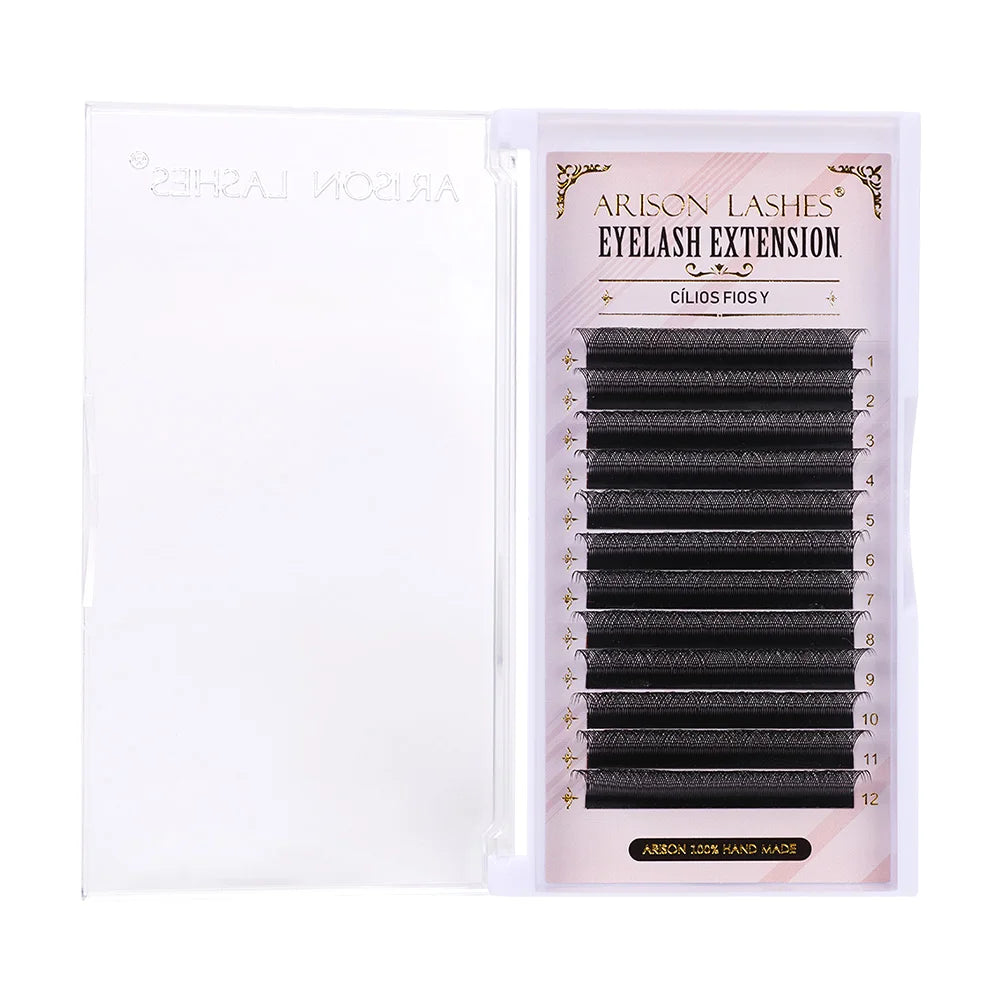 3D 6D W Shape Premade Volume Lash Fans Pro