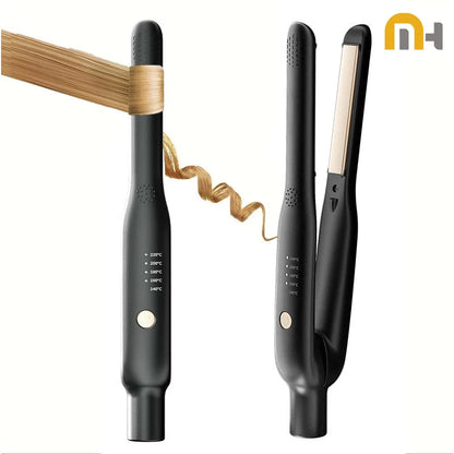 Mini Ceramic Hair Straightener Curler