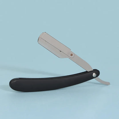 Men Straight Razor Barber Pro Steel Blade