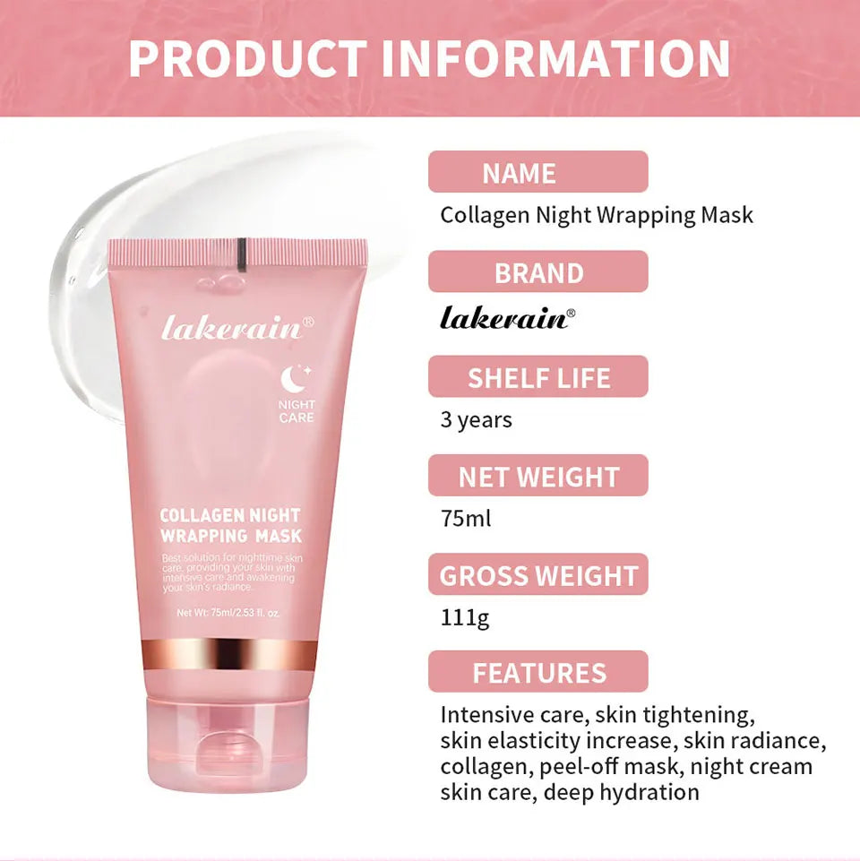   Korean Collagen Peel Off Mask Night Lift Pro