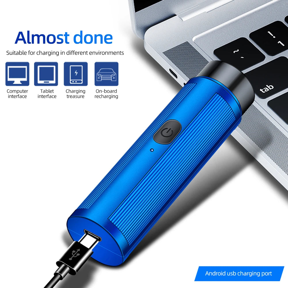 Mini Electric Shaver Rechargeable Men Women Travel Pro