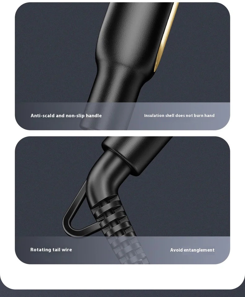 Mini Ceramic Hair Straightener Curler