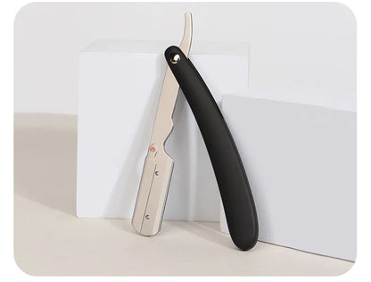 Men Straight Razor Barber Pro Steel Blade
