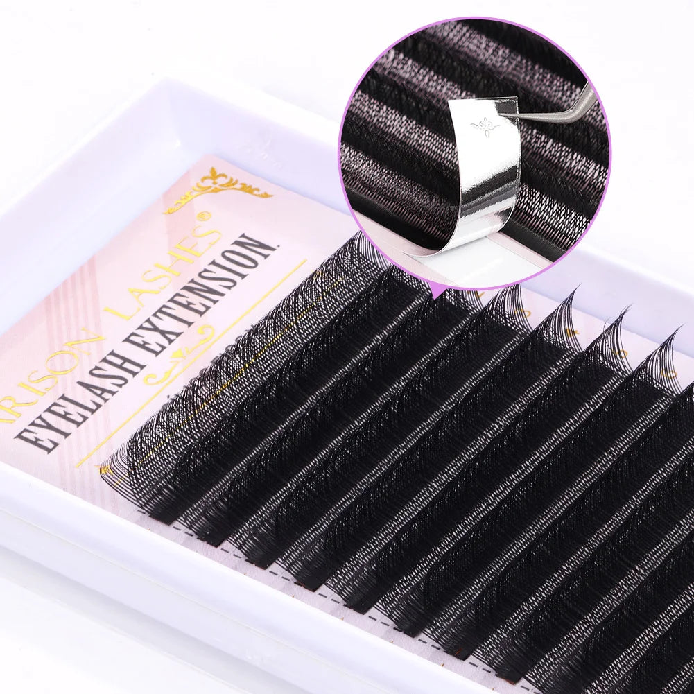 3D 6D W Shape Premade Volume Lash Fans Pro