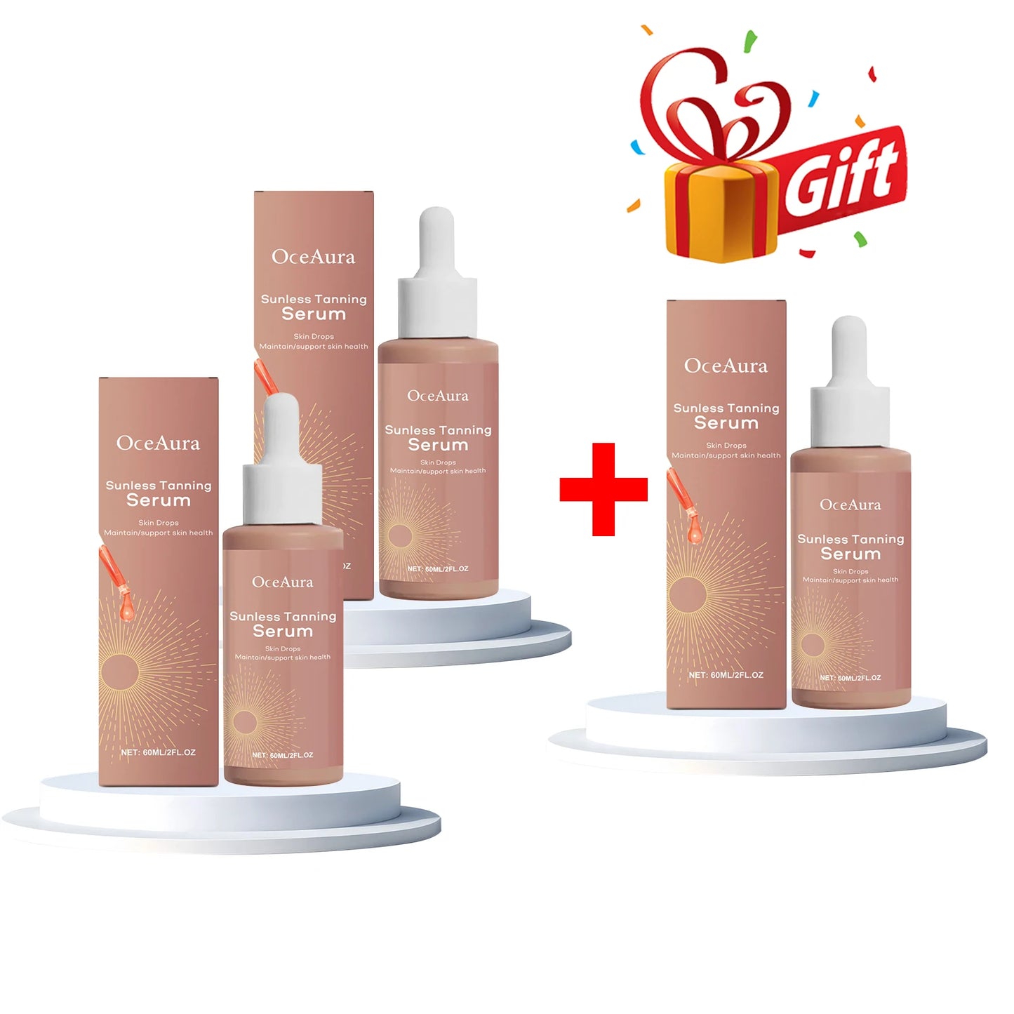 Herbal Sunless Tanning Essence Bronze Glow