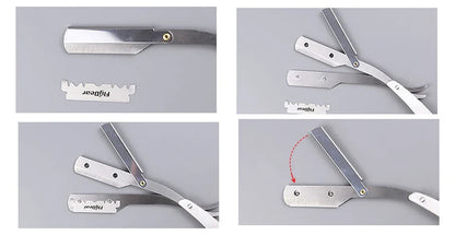Stainless Steel Straight Razor Barber Pro