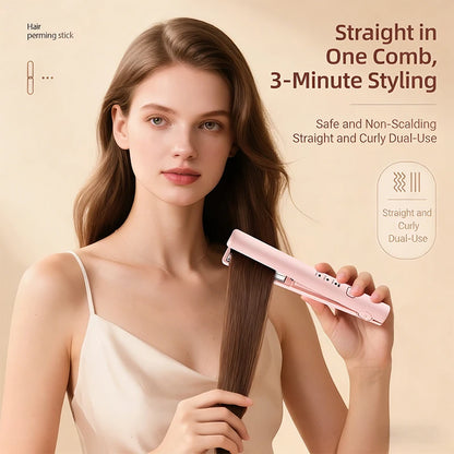 Rotating Hair Dryer Styling Brush Tool