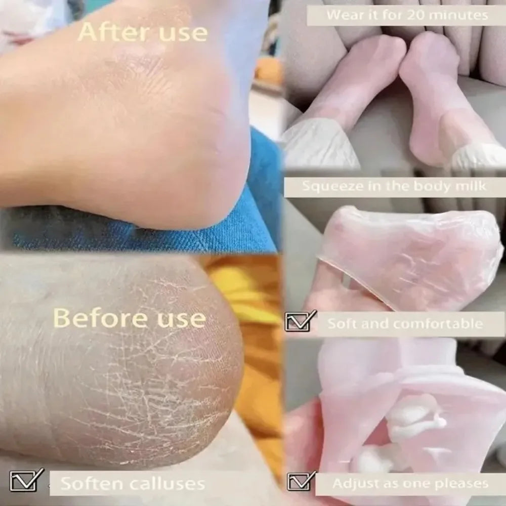 Silicone Moisturizing Foot Socks Repair Care