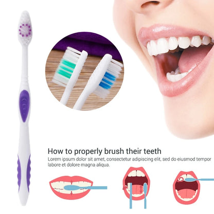 Ultra Soft Nano Toothbrush Set 10pcs
