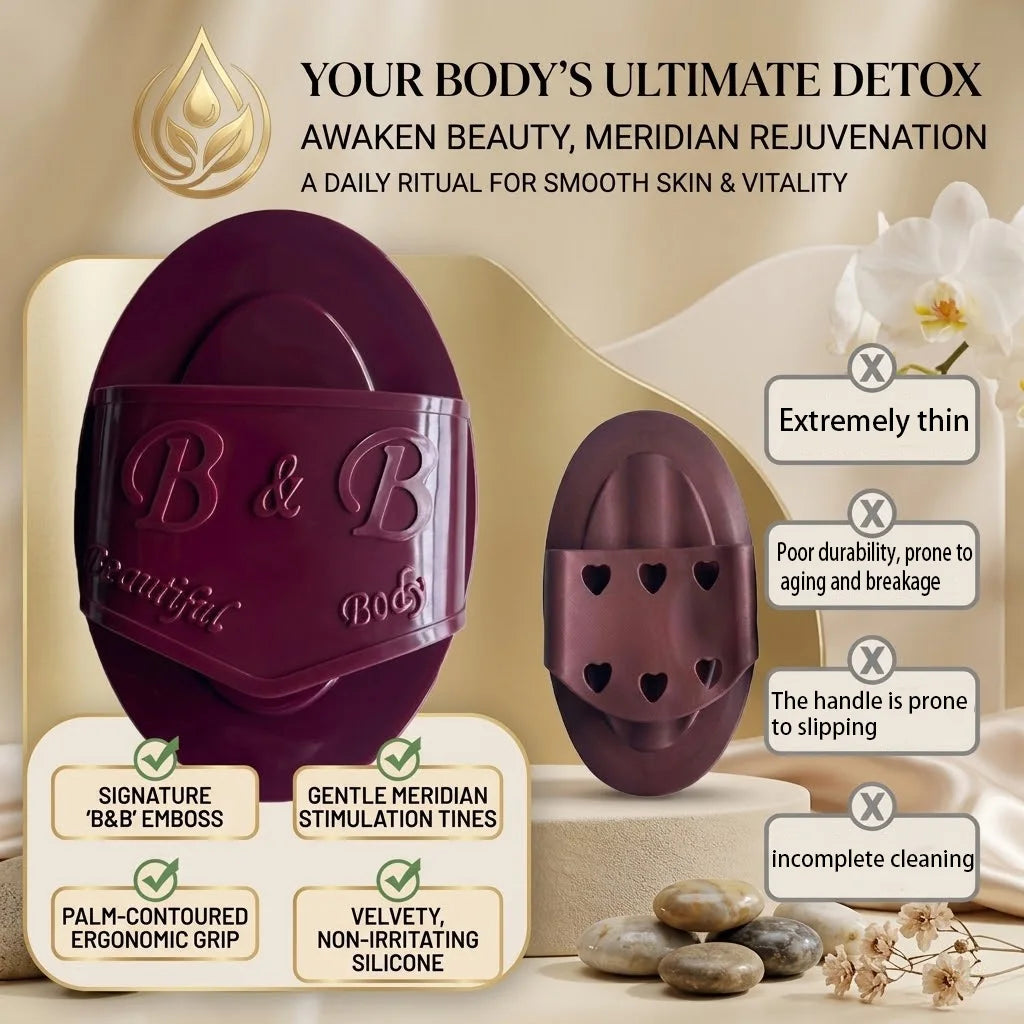 Silicone Meridian Slimming Massage Brush Pro