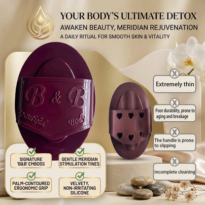 Silicone Meridian Slimming Massage Brush Pro