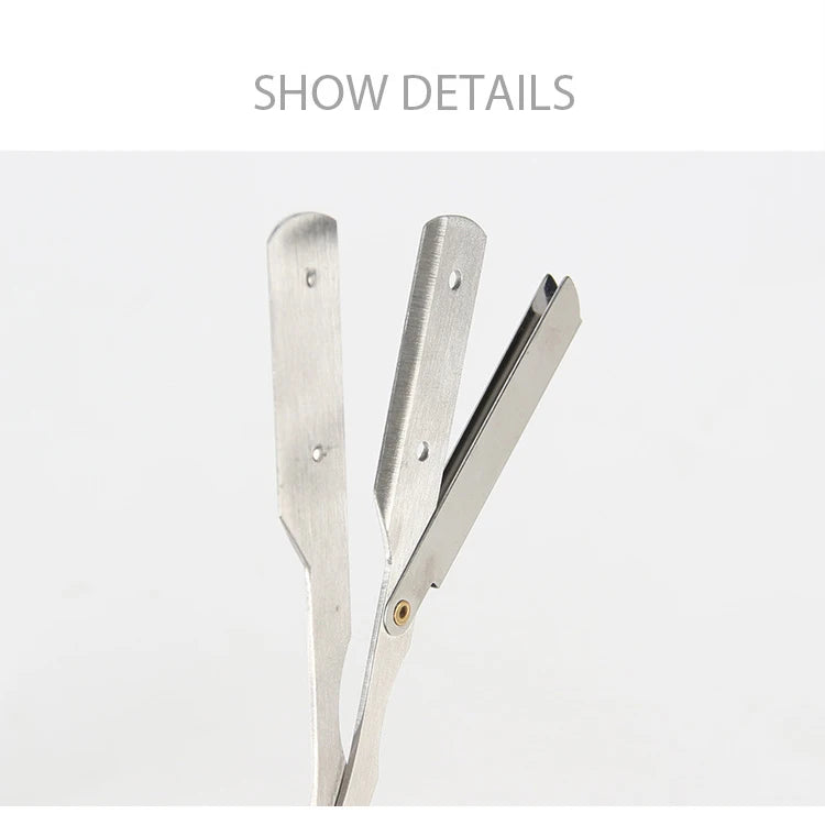Stainless Steel Straight Razor Barber Pro