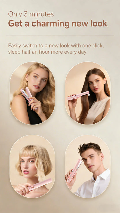 Rotating Hair Dryer Styling Brush Tool