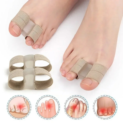Hallux Valgus Gel Toe Separator Pads Set