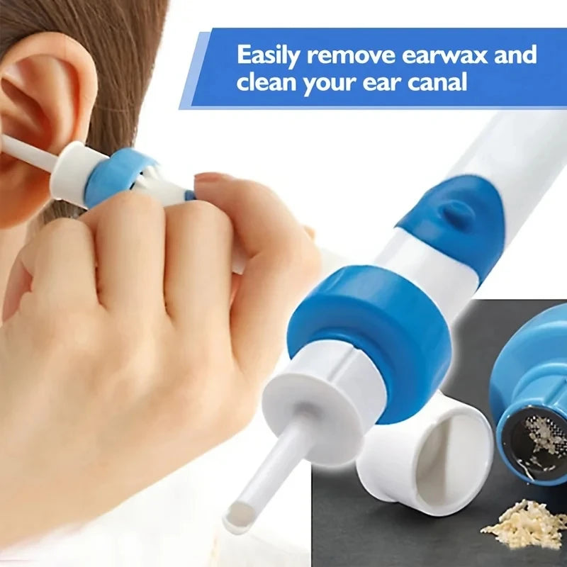 Electric Ear Wax Vacuum Cleaner Kit Portable