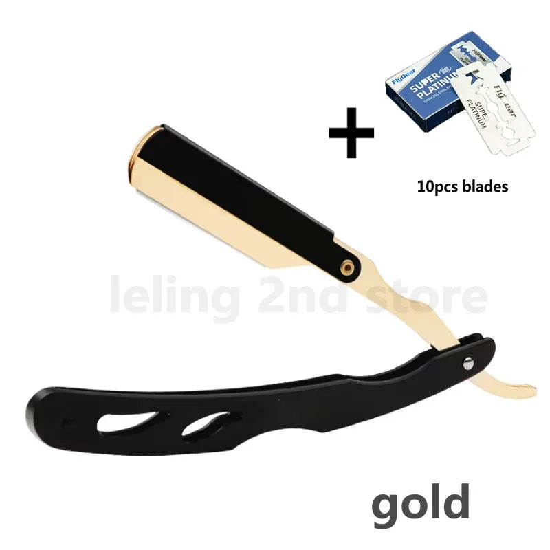 Stainless Steel Straight Razor Barber Pro