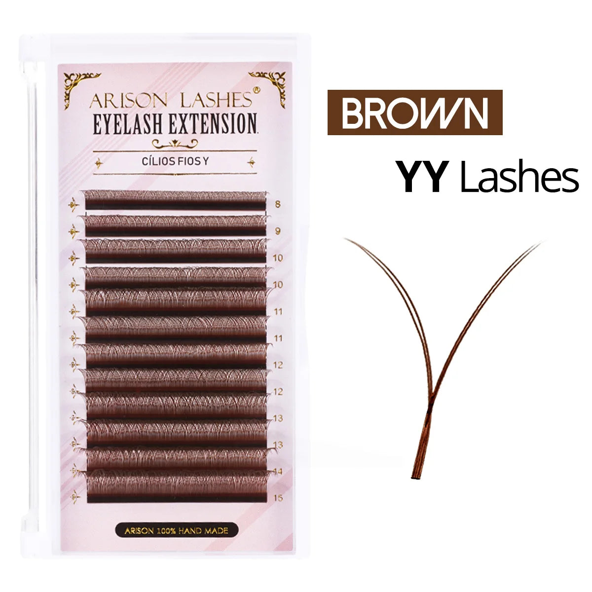 3D 6D W Shape Premade Volume Lash Fans Pro