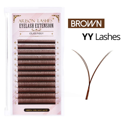 3D 6D W Shape Premade Volume Lash Fans Pro