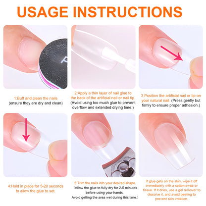 Super Strong Nail Glue Fast Dry Adhesion