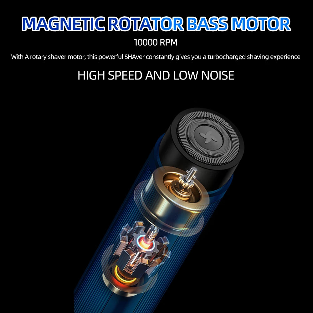 Mini Electric Shaver Rechargeable Men Women Travel Pro