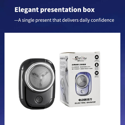 Mini Electric Shaver Rechargeable Men Travel Pro
