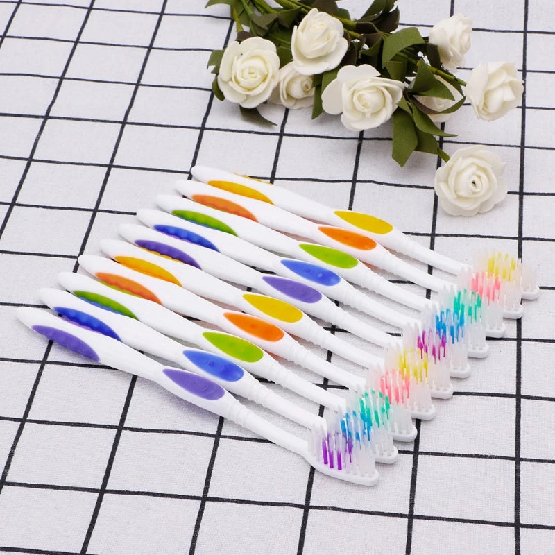 Ultra Soft Nano Toothbrush Set 10pcs
