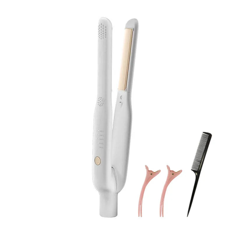 Mini Ceramic Hair Straightener Curler