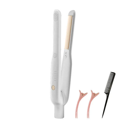 Mini Ceramic Hair Straightener Curler