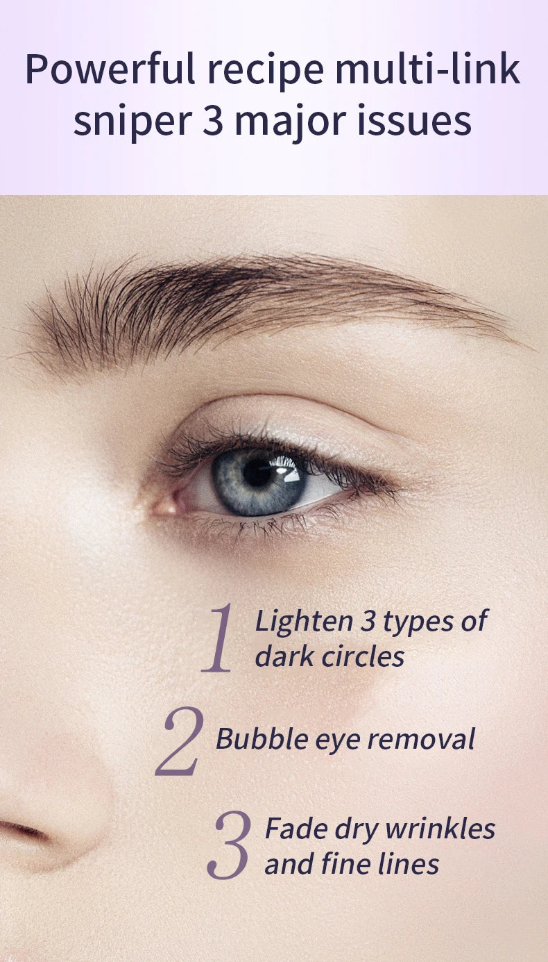 Anti Wrinkle Eye Cream Roller Massager Pro reduces dark circles, hydrates deeply, smooths fine lines, and refreshes tired eyes for a youthful look