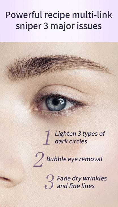 Anti Wrinkle Eye Cream Roller Massager Pro reduces dark circles, hydrates deeply, smooths fine lines, and refreshes tired eyes for a youthful look