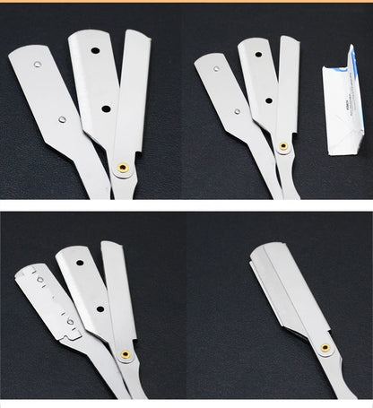Stainless Steel Straight Razor Barber Pro