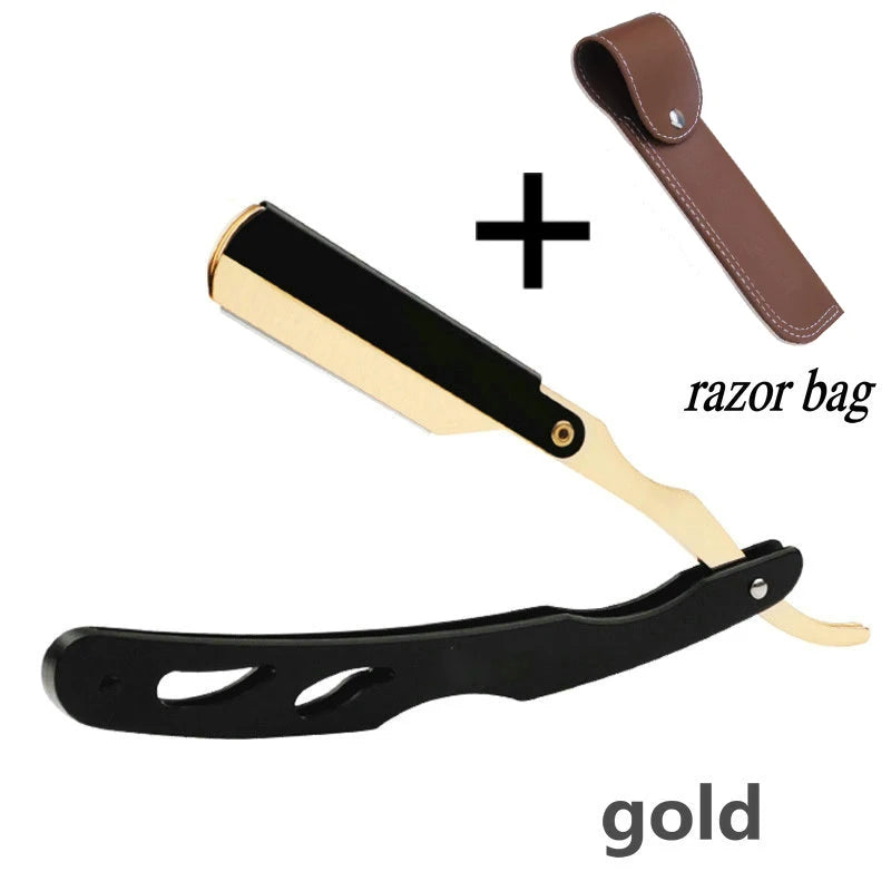 Stainless Steel Straight Razor Barber Pro