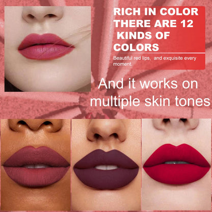 6pcs Waterproof Lip Liner Set Long Lasting