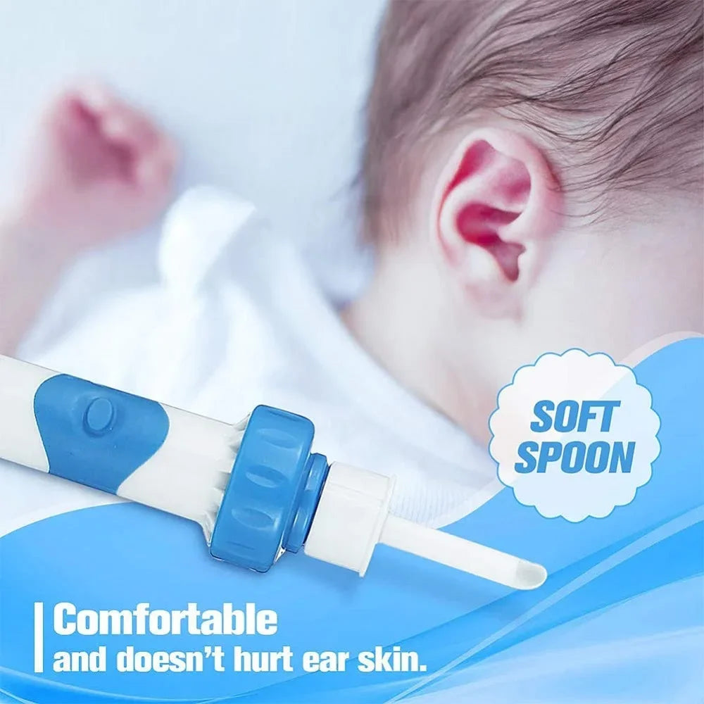 Electric Ear Wax Vacuum Cleaner Kit Portable