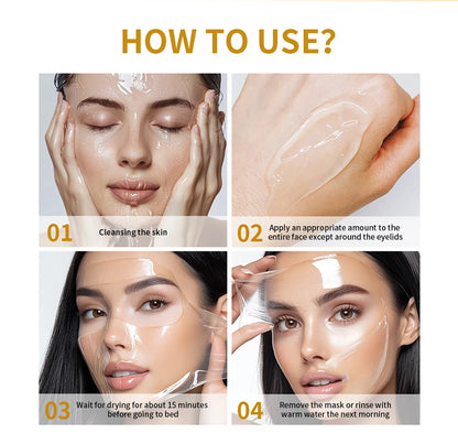   Korean Collagen Peel Off Mask Night Lift Pro